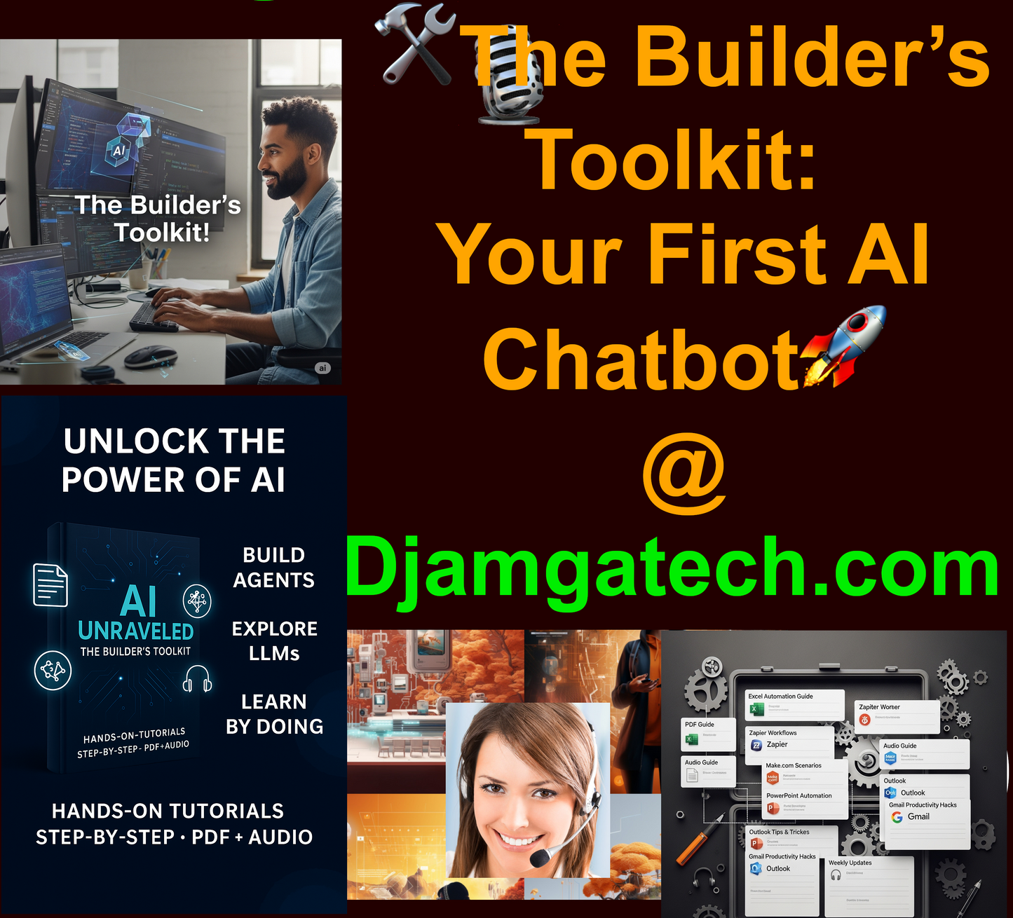 AI Unraveled Builder's Toolkit - Build & Deploy AI Projects—Without the Guesswork: E-Book + Video Tutorials + Code Templates for Aspiring AI Engineers