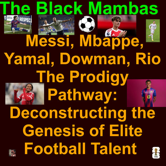 The Prodigy Pathway: Deconstructing the Genesis of Elite Football Talent
