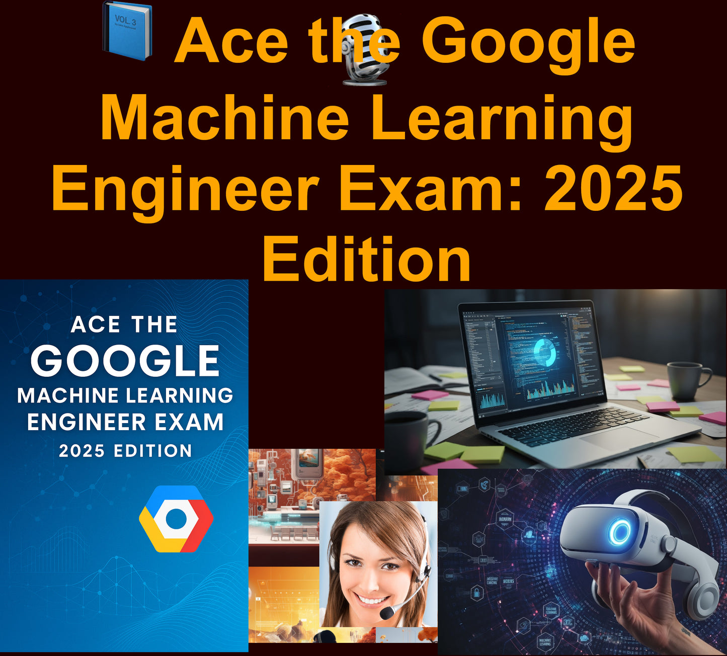 🧠Ace the Google Machine Learning Engineer Certification: 2025 Update [E-Book + AudioBook]📘