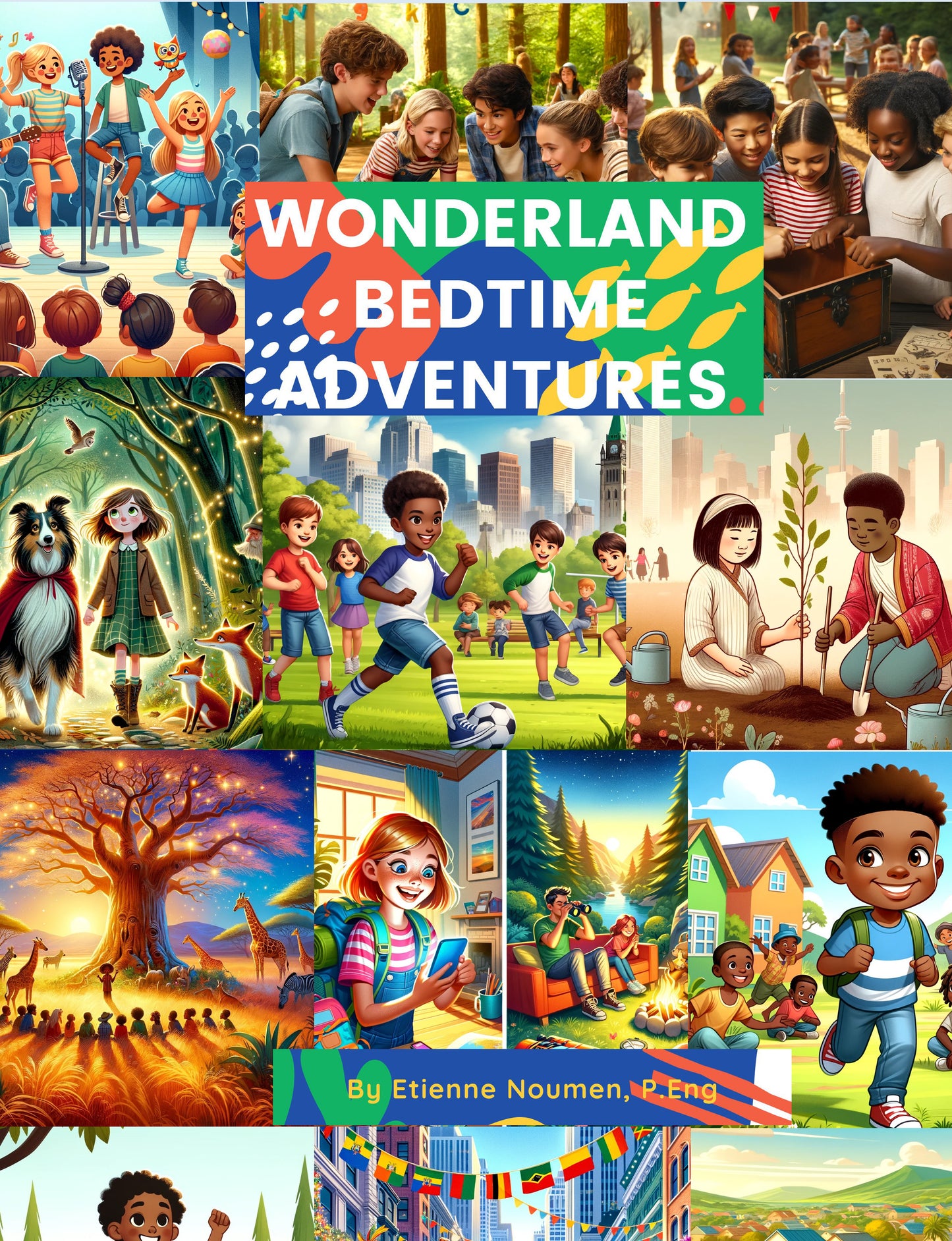 Wonderland Bedtime Adventures: Diverse Tales for Dreamy Nights