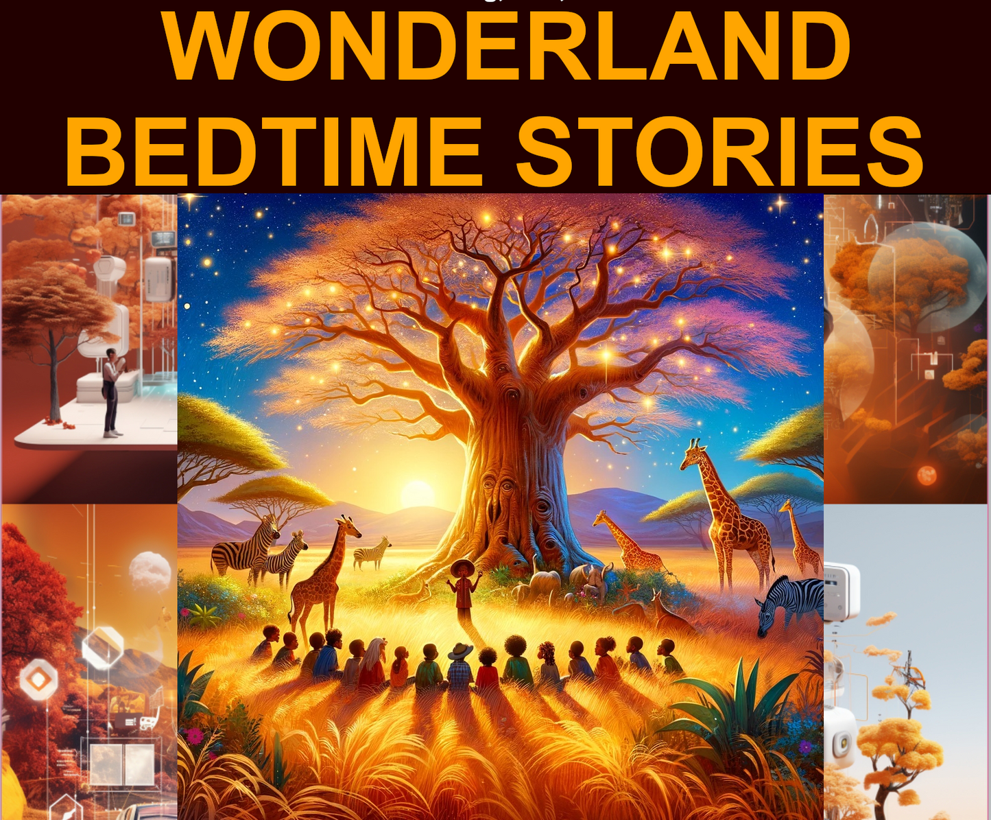 Wonderland Bedtime Adventures: Diverse Tales for Dreamy Nights